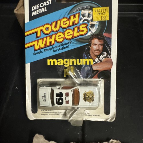 Tough wheels Police Magnum PI Diecast 1982 1/64 Lesen - Bild 4 von 12