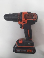 Black & Decker BCD700S Variable Speed Hammer Drill Driver, Body & Battery only