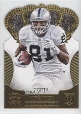 2013 Panini Crown Royale Gold Die-Cut Crown 76/99 Mychal Rivera #175 1s8