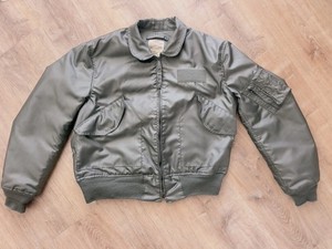 1980 Alpha Industries CWU-36/P MIL-J-83382B Flyers L/W Flight Jacket Large