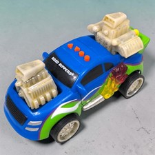 VTG Road Rippers Toy State Blue Motor Muscle Car Dual Engines 2006 Lights Sound
