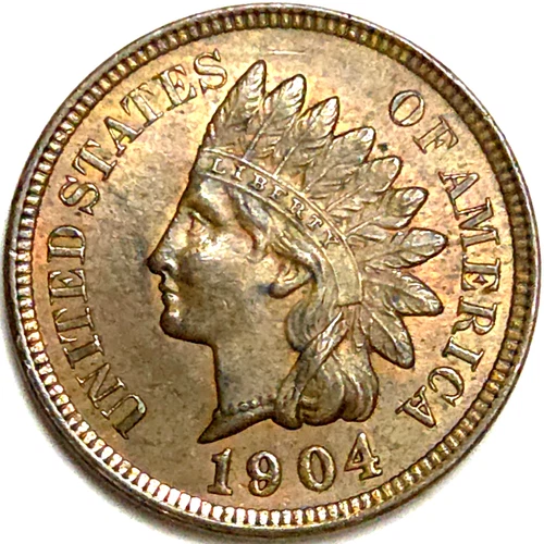 1904 Indian Head Penny - Uncirculated (Lot#6)