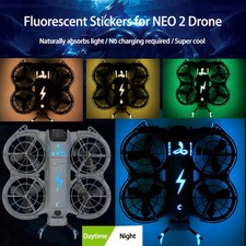 Stickers Night Flights Stylish Glow-in-the-Dark Body Decals for DJI NEO2