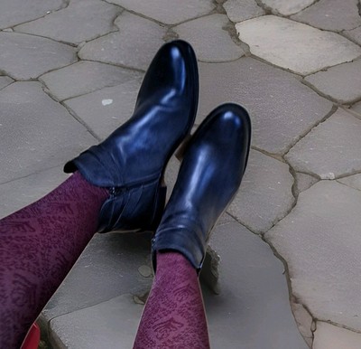 Giorgio Venuti kurze Stiefeletten,Anthrazit,Echtleder,Gr 41 