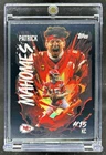 2025 Topps Chrome Patrick Mahomes II Ultra Violet SSP #UV-15 Chiefs