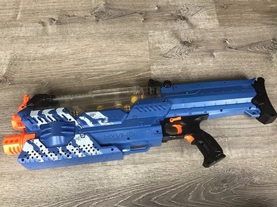 Nerf Rival Nemesis MXVII-10K Blue Blaster Fully Motorized 25 Rounds Hopper