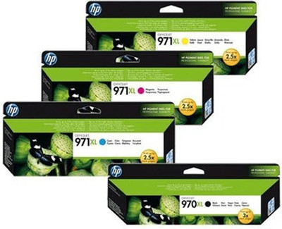 ORIGINAL HP 970XL 971XL MULTIPACK TINTENPATRONEN - OFFICEJET PRO X451 - B-WARE