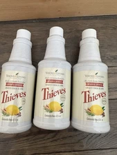 Young Living Essential Oils Thieves 14.4 Fl.oz. Household Cleaner-3 Bottles