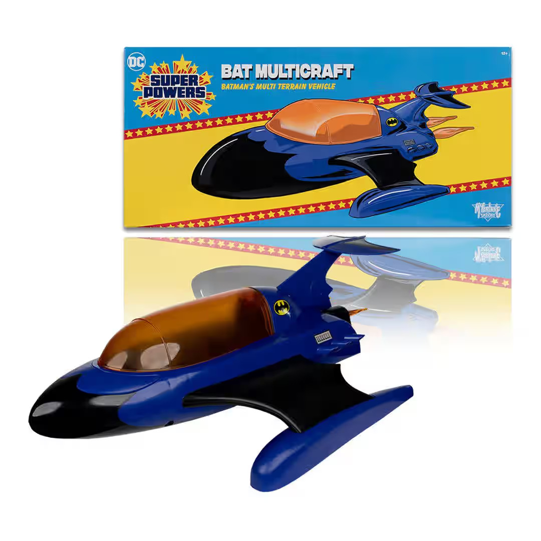 McFarlane Toys DC Super Powers The Bat Multicraft Vehicle NEW & SEALED Free Post