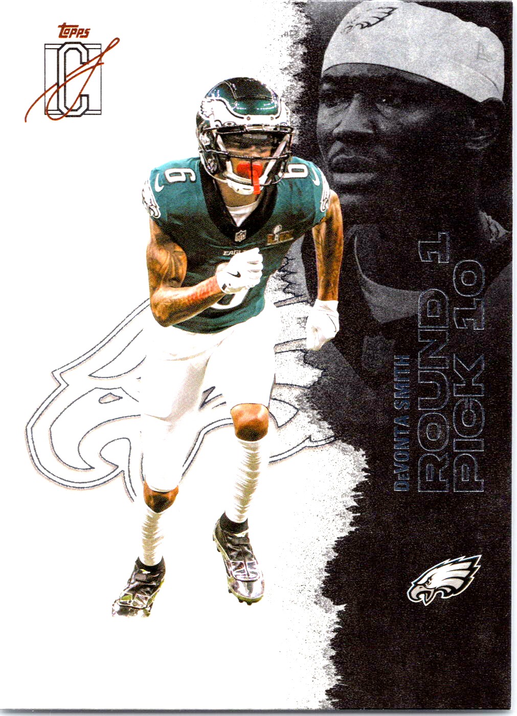2025 Topps Signature Class #94 DeVonta Smith