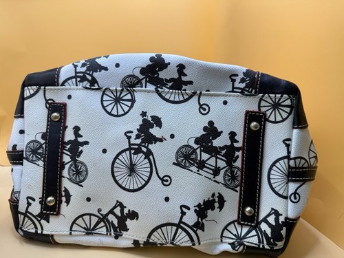 Disney Dooney & Bourke 2015 Flower & Garden Mickey & Minnie Handbag Bicycle - Picture 8 of 8