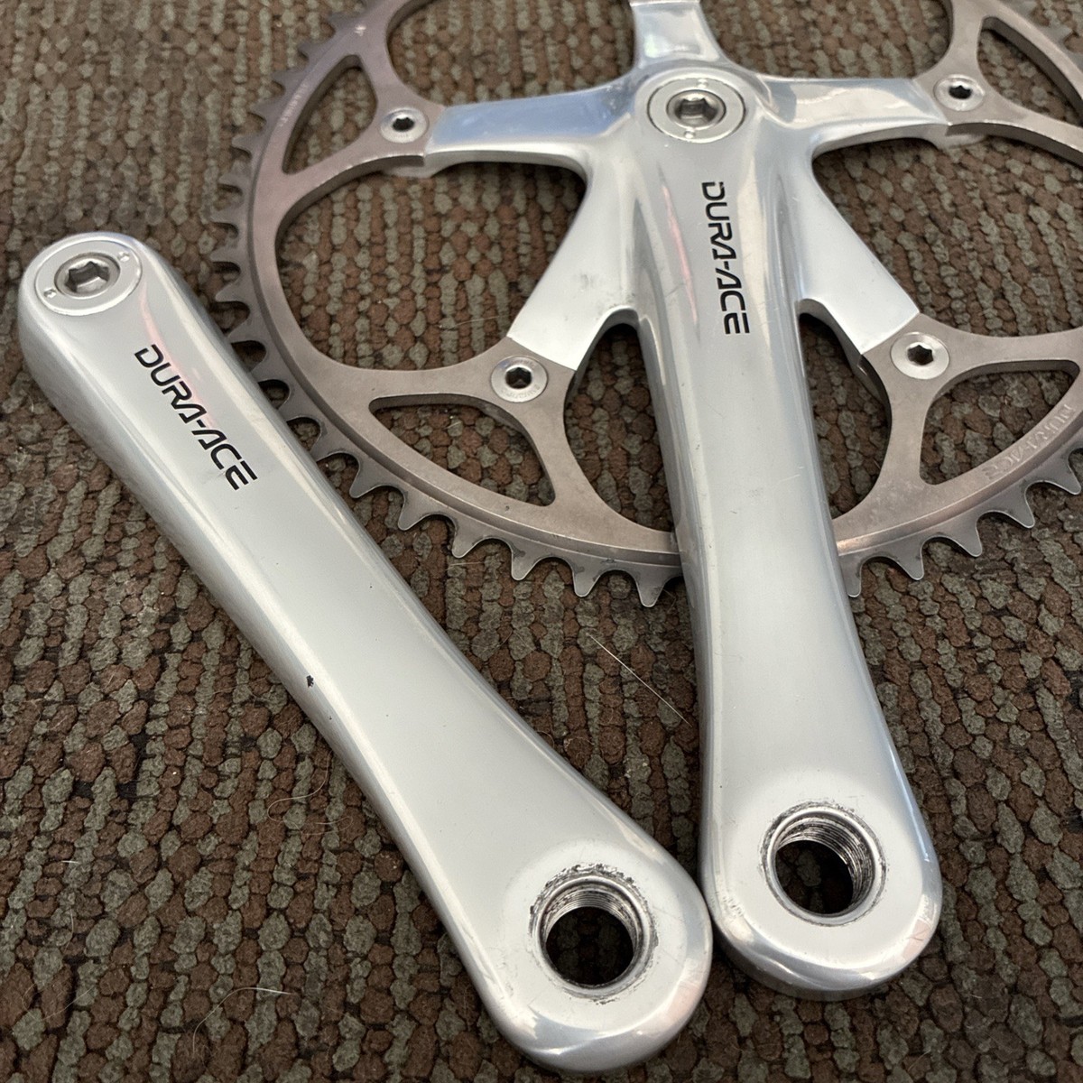 SHIMANO Dura Ace FC-7710 Track Crank 167.5mm W/ 55T Chainring | eBay