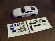 Auto World 2016 Ford Mustang Xtraction Slot Car Body w/ Decals Ho Scale