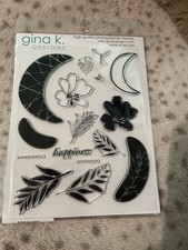 Gina K designs - Happy Life Stamps And Coordinating Dies