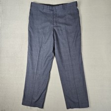 Banana Republic Pants Mens 38x32 Navy Blue Standard Fit Stretch Straight Leg NWT