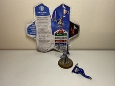 Figura e carta portabandiera Heroscape Sir Gilbert