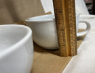 2 REGO  Porcelain Cappuccino Cups And Saucers  REGO — photo 9