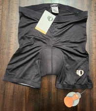 NWT Pearl IZumi Padded Compression Cycing Shorts Mens XL Black