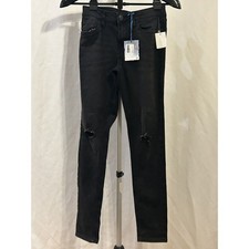 Studio V Girls size 14 Galaxy Beach Black Denim NWT