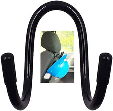 Universal over the Seat Hard Hat Rack,Hard Hat Holder Back Seat Hanger Headrest