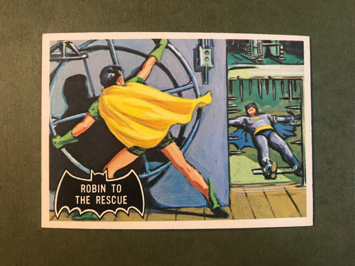 1966 OPC Batman Black Bat #20 Robin to the Rescue — Raw