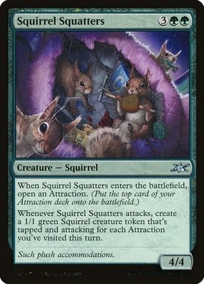 MTG Squirrel Squatters UNF Uncommon Foil #442