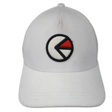 Ethika Logo Patch Snapback Hat White One Size Adjustable Laser Cut