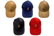 Polo Ralph Lauren Men s Corduroy Ball Cap Hat one size Adjustable