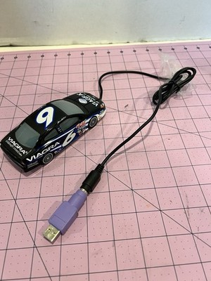 COMPUTER MOUSE 2002 Viagra #6 NASCAR RACE CAR MARK MARTIN USB + PS/2