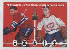 1995-96 Parkhurst 1966-67 Design Award Winner Gump Worsley Charlie Hodge HOF 0a1