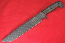 Busse Combat ASHBM .325" Green American Flag Cerakote INFI (1 of 7) 2015 Blade