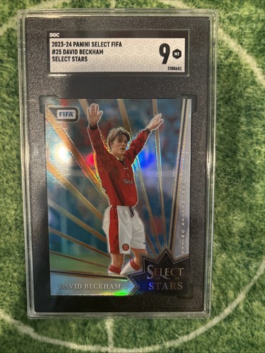Panini 2023-24 Select FIFA David Beckham Select Stars Prizm #25 Man Utd