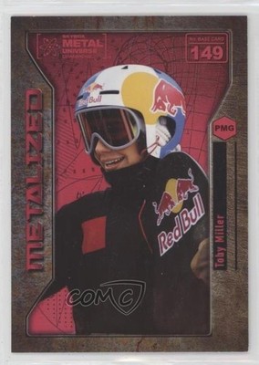 2021 Skybox Metal Universe Champions Metalized Rookies PMG Red Toby Miller a3z