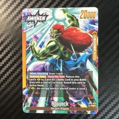 Boujack FB10-073 Leader Cross Force Dragon Ball English Card Fusion World