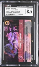 Lorcana - Snuggly Duckling Pub Enchanted 216/204 - CGC 8.5 Ursula's Return Mint