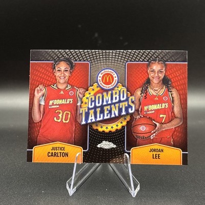 2024 Topps Chrome Mcdonald's All American - Combo Talents Jordan Lee, Justice...
