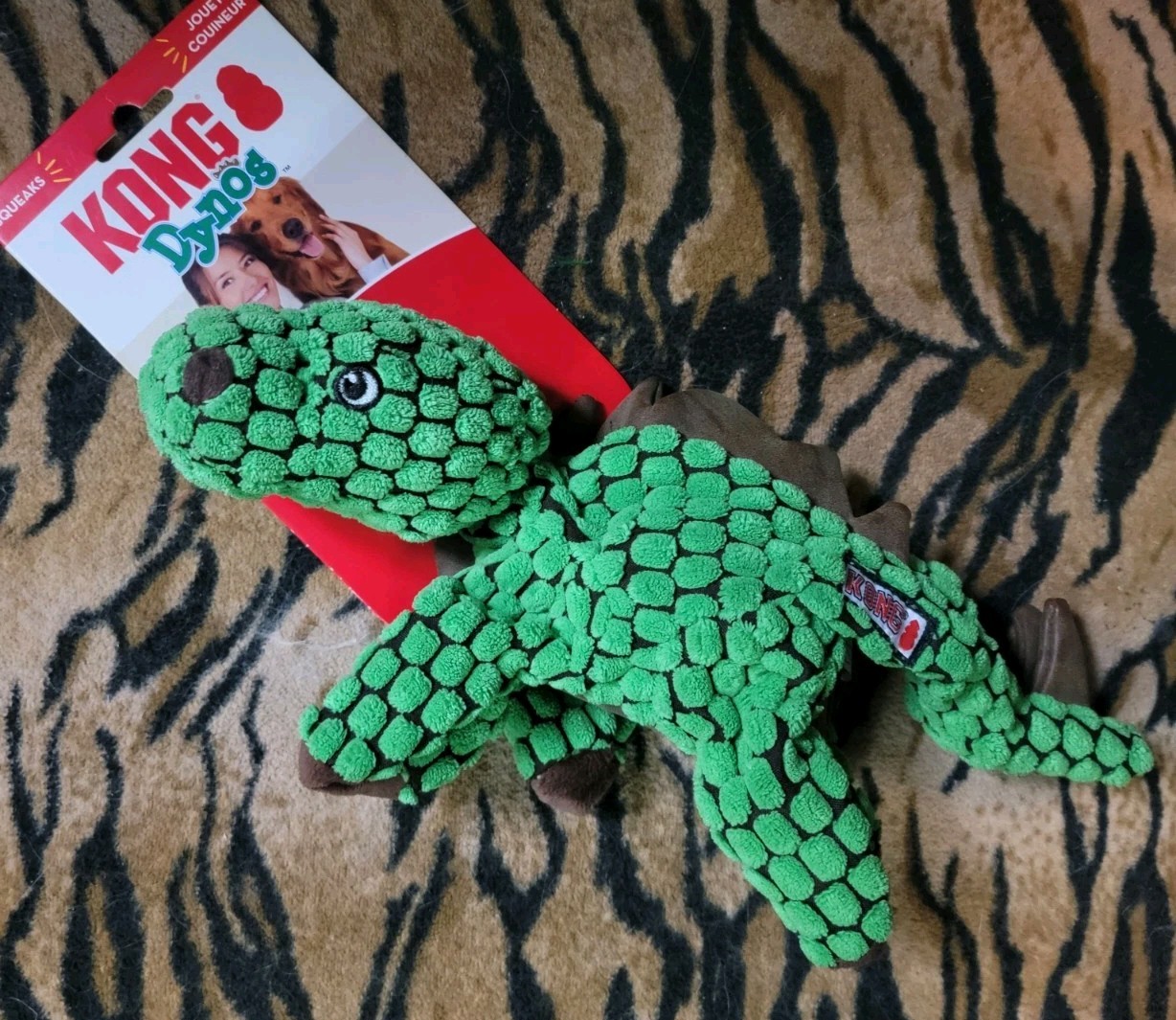 Kong Dog Dynos Green Med Large New