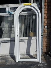 Brand New Inward opening white Upvc Door 920 X 2060 Mm Complete With Glass £439