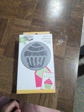 EK Tools Paper Punch LARGE CUPCAKE PUNCH Approx 2-1/4  X 2  Punched Image Size