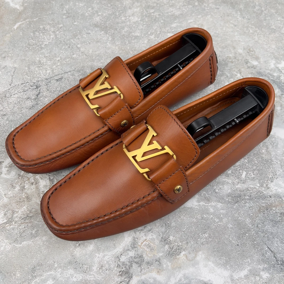 ゆ*か様 LOUIS VUITTON ブラウンモカシン 6 1/2 Louis Vuitton Moccasin Brown Casual Shoes for Men for sale - eBay