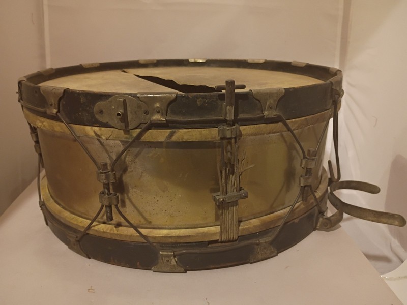 George Van Zant Truss Rod Snare Drum 1880s Vintage
