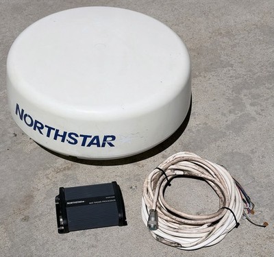 Northstar NS-RDR1042MD / JMA-2343 4kW Marine Radar Dome, Cable & Processor