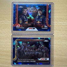 Verstappen/ Tsunoda & Award Winners Red Bull - 2025 Topps Chrome F1 Sapphire