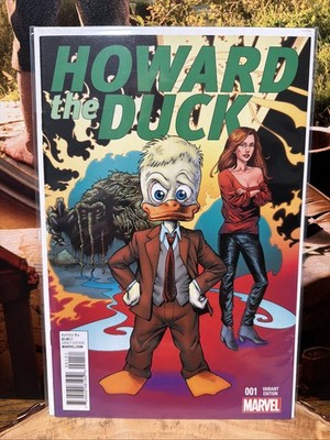 HOWARD THE DUCK #1 Marvel Comics Book 2015 Variant Mayerik NM-/NM RAW MODERN