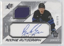 2023-24 SPx Rookie Auto Jersey 36/375 Bobby McMann #BM Auto 5b1