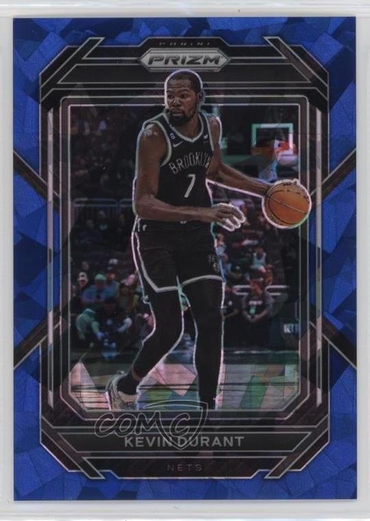 2022-23 Panini Prizm Blue Ice Prizm /125 Kevin Durant #10 hs9