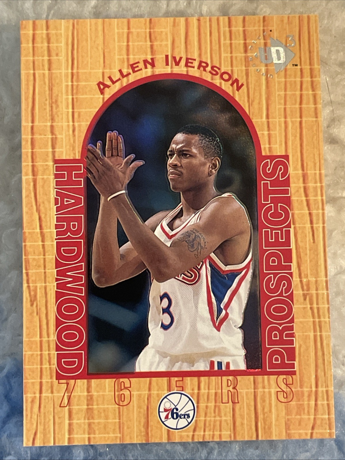 1996-97 Upper Deck UD3 - Hardwood Prospects Allen Iverson #14 (RC)