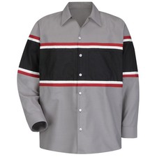 Red Kap Men's Long Sleeve Technician Shirt