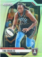 2024 Panini Prizm WNBA TINA CHARLES #36 SILVER PRIZM DREAM
