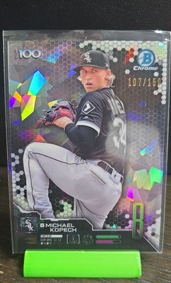 2019 Bowman Scouts' Top 100 Michael Kopech #BTP-8 Atomic Refractor /150 (RC)